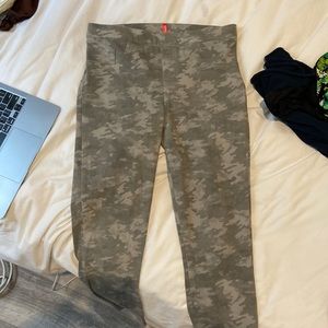 Spanx camo jean leggings